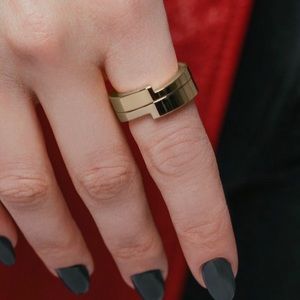 VITALY GRIDLOK GOLD RING SIZE 10 ⛓✨ BNIB